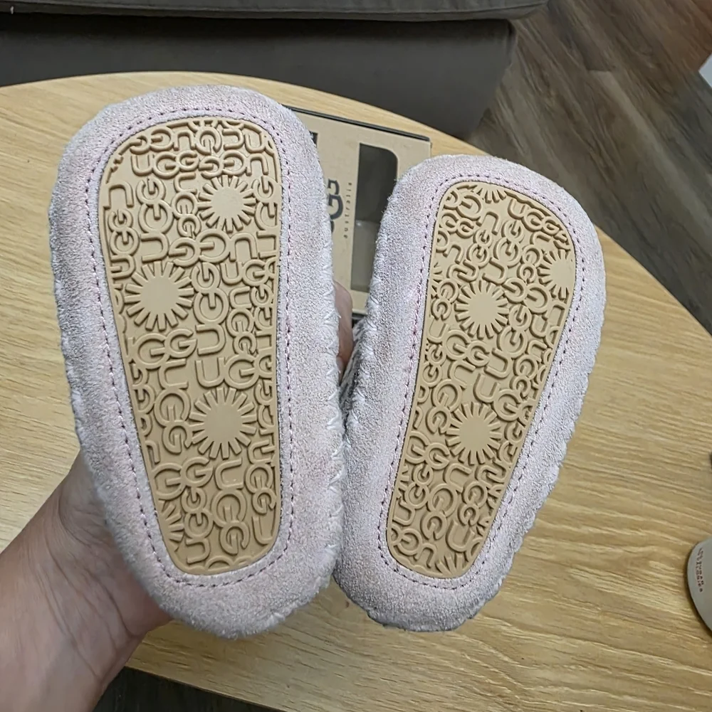 UGGS Cassie Leopard Boots with Pink Highlights